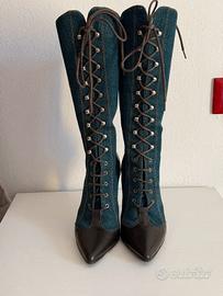 Rari stivali vintage Versace Jeans Couture