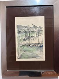 Cosimo Cannelles - Acquarello - Arte sarda