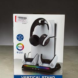 PS5 slim/pro base di ricarica