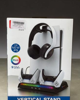 PS5 slim/pro base di ricarica