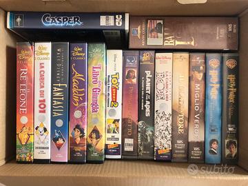 Videocassette VHS originali