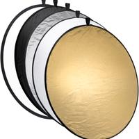 Riflettore pieghevole 5 in 1, 110 cm