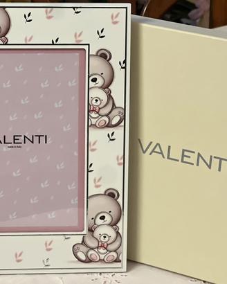 Cornice portafoto VALENTI orsetto 13*18cm rosa