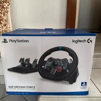 Logitech G29 volante+ pedaliera con scatola
