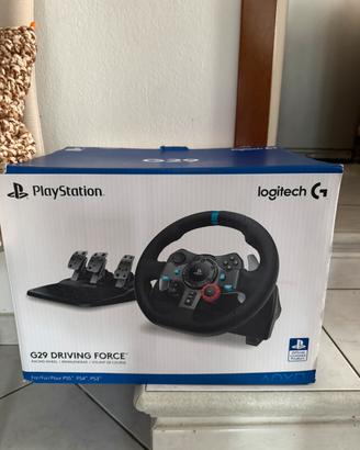 Logitech G29 volante+ pedaliera con scatola