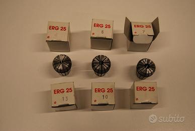 PINZA ELASTICA ERG 25 PER MANDRINI FRESE TORNIO