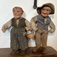 Coppia contadini Ravca (Usa). Anni 30/40