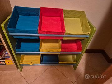 portagiochi per bambini