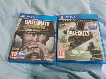 due giochi call of duty per ps4 
