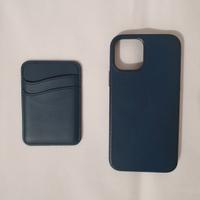 Cover in pelle Blu ORIGINALE Apple iPhone 12 Pro