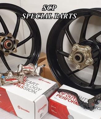 Suzuki gsx r cerchi forgiati e pinze brembo gp4rx