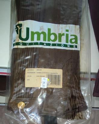 Gambali equitazione  in tessuto modello Amara,