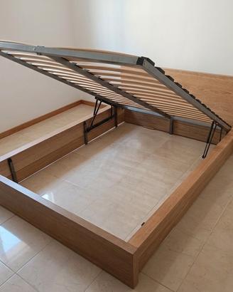  Letto matrimoniale contenitore 140x200 