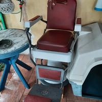Poltrona barbiere anni 60