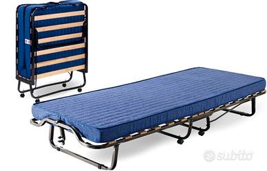 letto brandina pieghevole doghe materassino