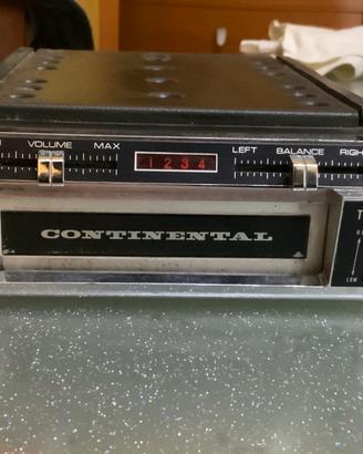 Autoradio Continental stereo 8 FUNZIONANTE