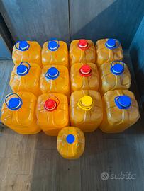 Taniche plastica 20L con tappo – Lotto completo