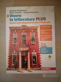 Libro "Vivere la letteratura Plus" -Vol. 3+4 NUOVO