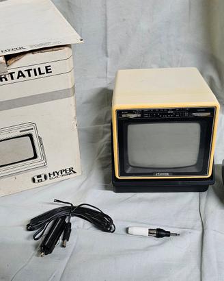 Televisore Portatile Vintage Hyper ANC 6201