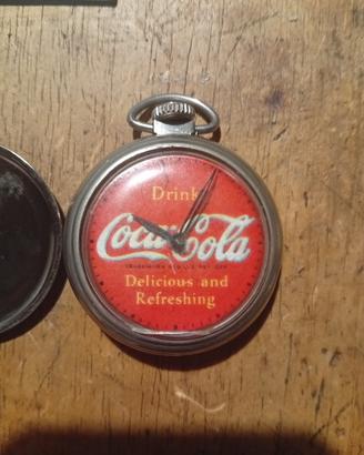 orologio da tasca coca-cola 