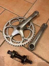 Guarnitura ofmega 52/42 bici da corsa eroica