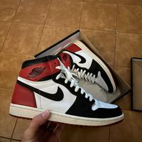 Air Jordan 1 black toe 2016