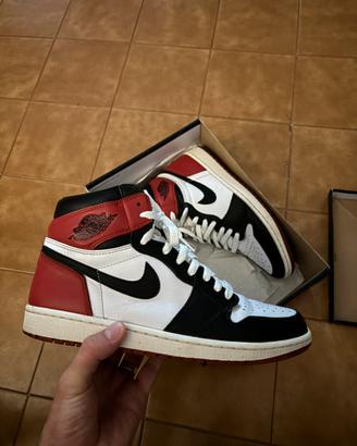 Air Jordan 1 black toe 2016