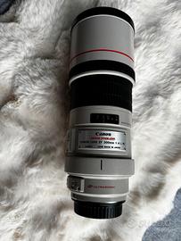 OBIETTIVO CANON LENS EF 300mm 1:4 L IS