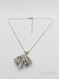 Girocollo con ciondolo oro e diamanti Chimento