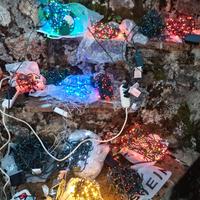 lotto 13 catene luminose per albero di natale