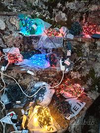 lotto 13 catene luminose per albero di natale