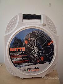 Catene neve Weissenfels Sette Clack&Go 7mm 