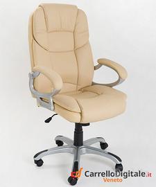 POLTRONA PRESIDENZIALE MODELLO SILKY - NUOVA