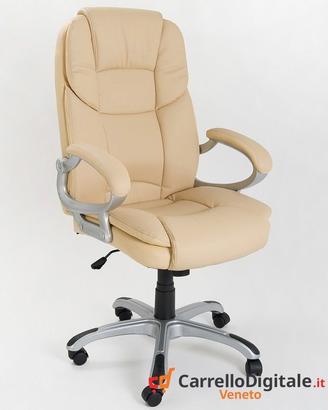 POLTRONA PRESIDENZIALE MODELLO SILKY - NUOVA