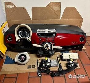 KIT AIRBAG FIAT 500 cinquecento 3 porte 2007-2015