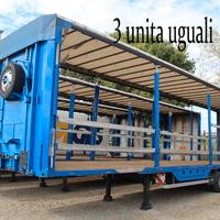 Semirimorchi centinato collo d'oca rampe meusburge