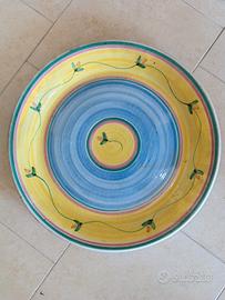 Piatto Maiolica Siciliana 