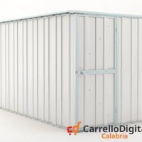 deposito attrezzi giardino 175x307cm 5,4mq bianco