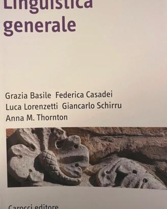 Linguistica generale- Carocci Editore
