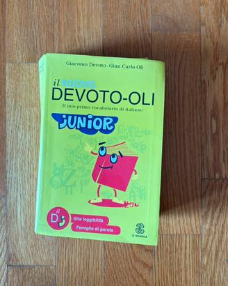 dizionario "il nuovo devoto-oli junior.