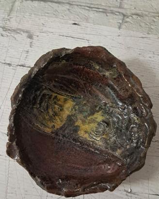 ciotolina in ceramica di faenza RAKU 