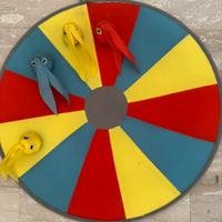 Gioco artigianale educativo in stoffa, bambino