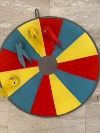 Gioco artigianale educativo in stoffa, bambino