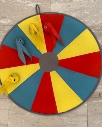 Gioco artigianale educativo in stoffa, bambino