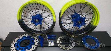 kit motard husquarna ktm gas gas FLUO + OMAGGIO