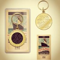 portachiavi TITANIC con carbone autentico