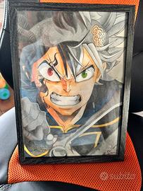 Disegno fatto a mano asta di black clover