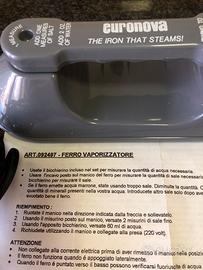 Ferro in plastica vaporizzatore