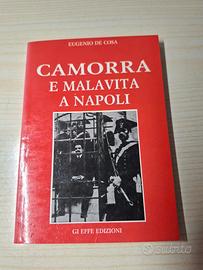 Libro Camorra e Malavita a Napoli E.De Cosa