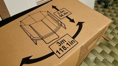 Tappetino elastico (Salta Salta) 300cm